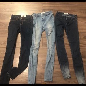 SOLD- Hollister Jeans Size 00 and 0.
